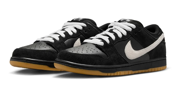 Nike SB Dunk Low Pro – Black/White/Gum