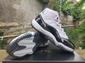 Air Jordan 11 High-Top Sneakers – Grey/Black