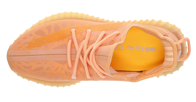 adidas Yeezy Boost 350 V2 Sneakers - Peach / Orange