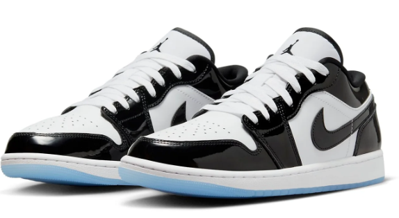Air Jordan 1 Low SE 'Black White Concord' Sneakers