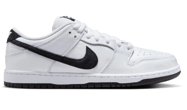 Nike SB Dunk Low Pro – White/Black/White