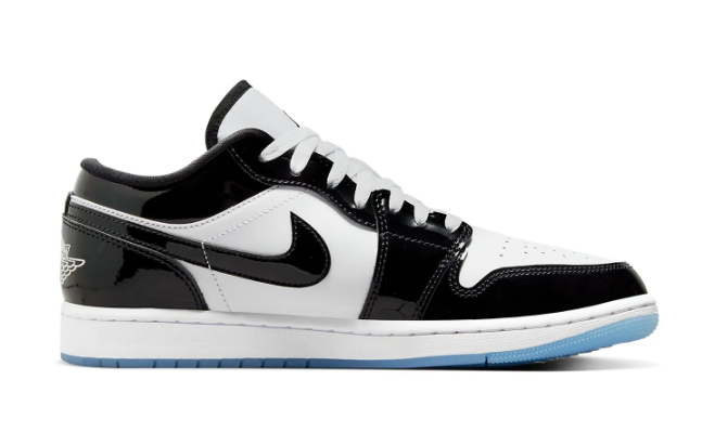 Air Jordan 1 Low SE 'Black White Concord' Sneakers