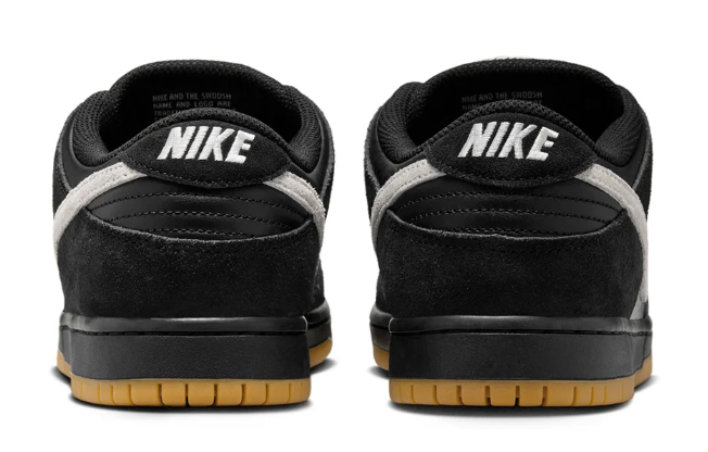 Nike SB Dunk Low Pro – Black/White/Gum
