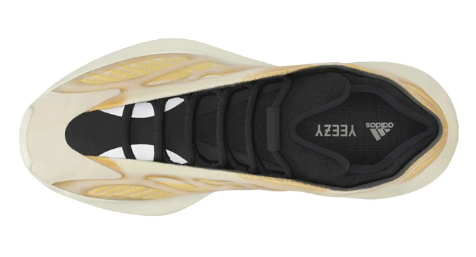 adidas Yeezy 700 V3 Lace-Up Sneakers | Yellow/Cream