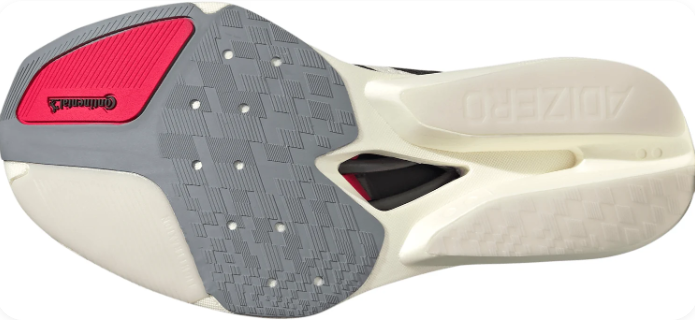 adidas Adizero Prime X3 Strung Running Shoes - White / Black / Red