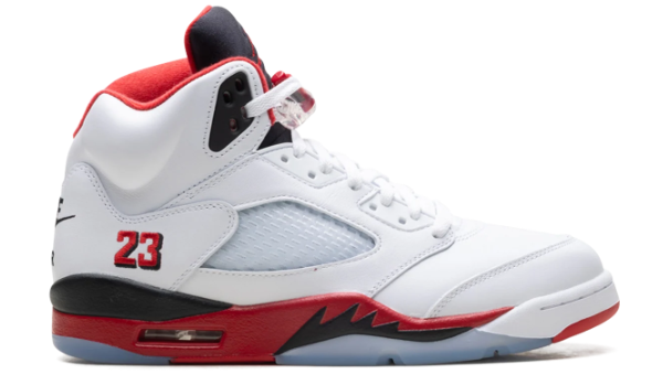 Air Jordan 5 'Fire Red Black Tongue' 2025 HQ7978-101