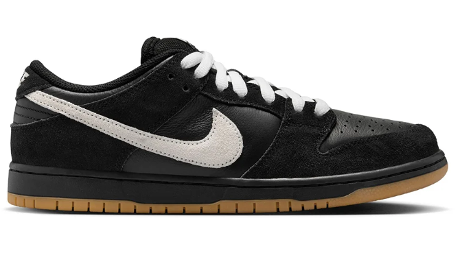 Nike SB Dunk Low Pro – Black/White/Gum