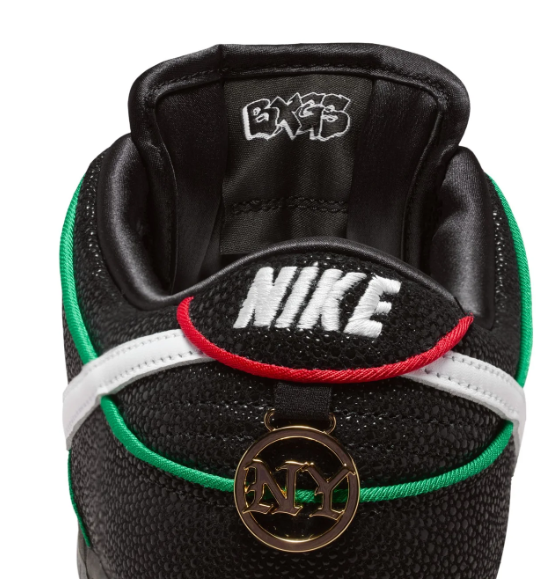 Nike SB Dunk Low Pro QS – Black/White/Challenge Red