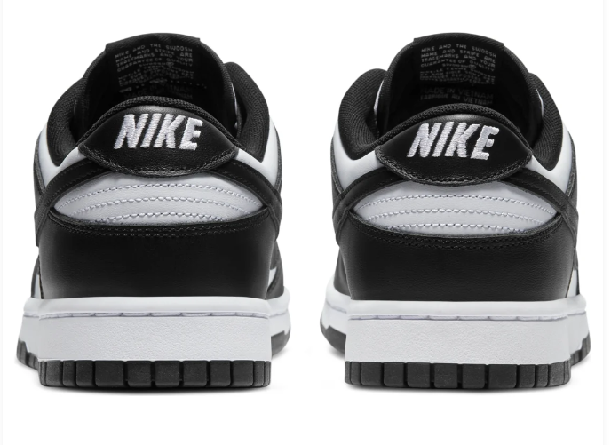 Nike Dunk Low 'Panda Black White' – DD1391-100