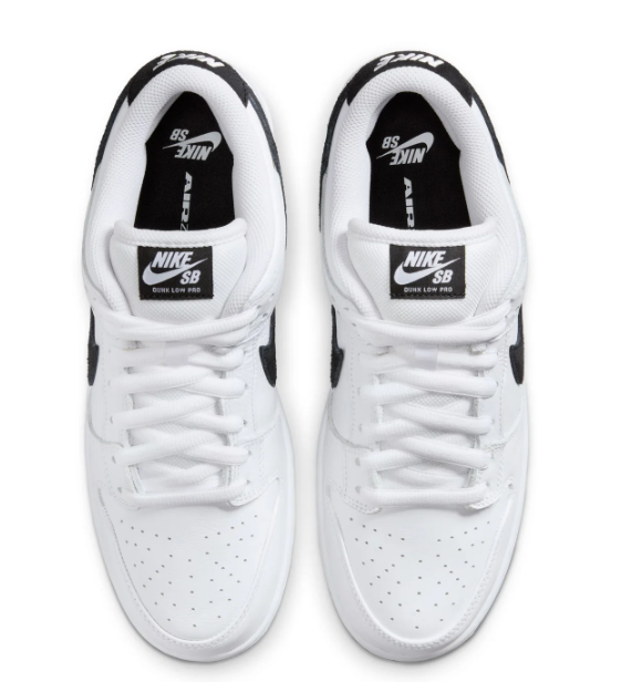 Nike SB Dunk Low Pro – White/Black/White